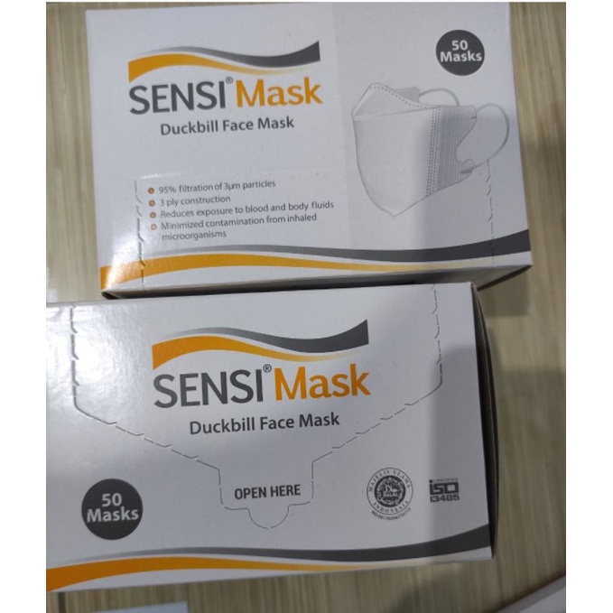 Masker Sensi Duckbill/Masker Medis/Sensi Duckbill