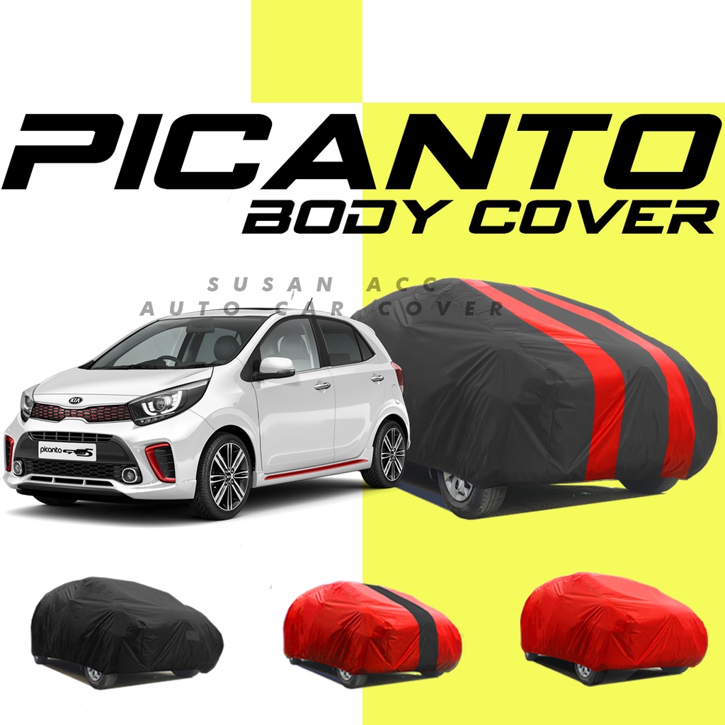 Body Cover Mobil Picanto Sarung Mobil Picanto/kia picanto/kia-picanto/brio/brio lama/brio satya/new brio