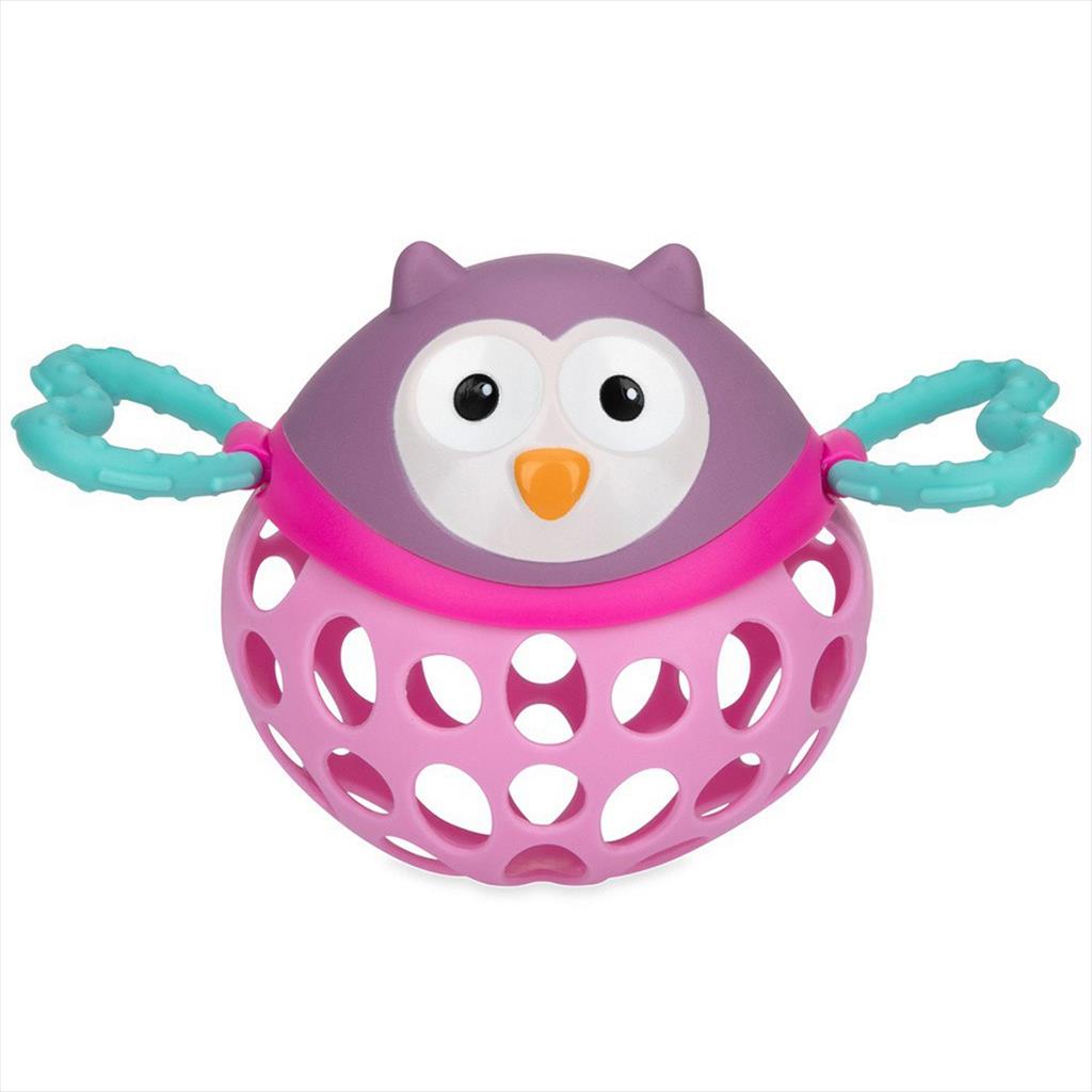 NUBY Silly Shaker Owl Mainan Gigitan Bayi Bola