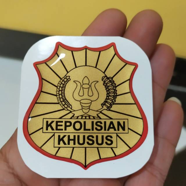 

Stiker sticker Kepolisian Khusus