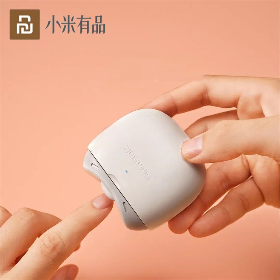 Xiaomi Seemagic Gunting Kuku Elektrik Portable Dengan Lampu LED Untuk Anak / Dewasa