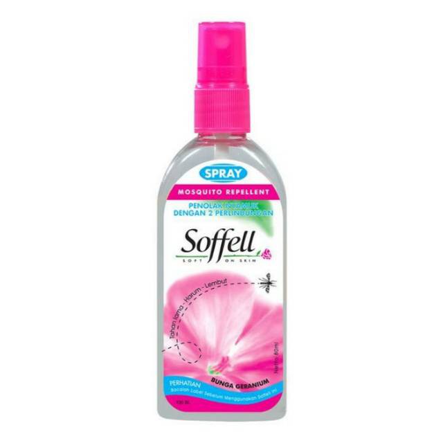 Soffell Spray Anti Nyamuk / Spray Pembasmi Nyamuk isi 80 ml