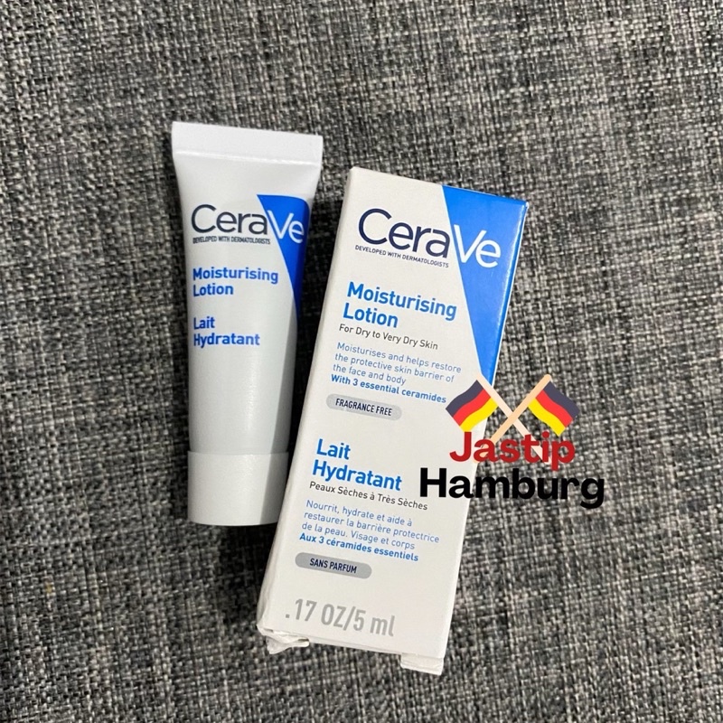 Cerave Moisturizing Lotion Travel Size 5ml