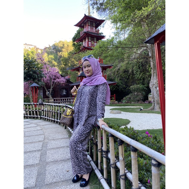 one set macan leopard by putriscollection