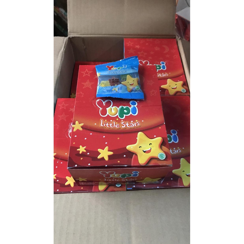 

Yupi Little Stars 1 Pak Box Dus 24 Pcs Star