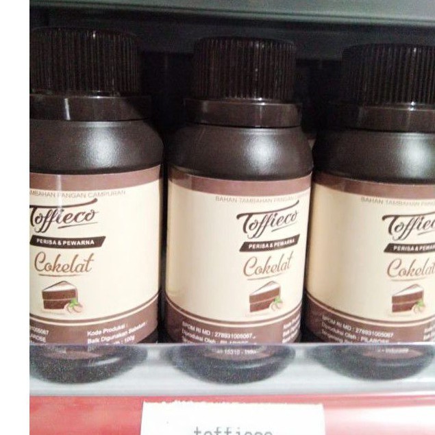 

toffeico perisa dan pewarna coklat 100 gr