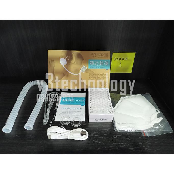 Airpro Mask Clean Air Masker Respirator - Masker Dengan Hepa Filter - Paket 1 Mangkukceres54
