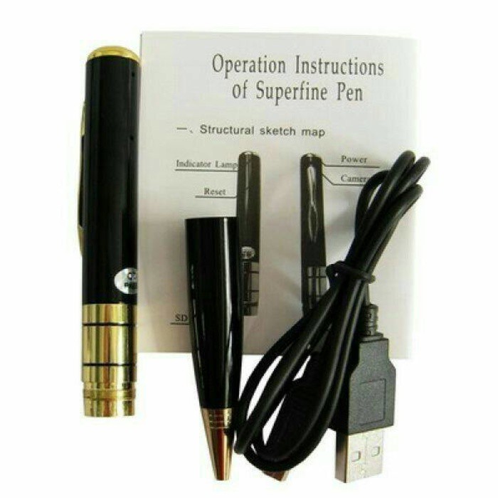 Spy cam pen / camera pengintai pulpen