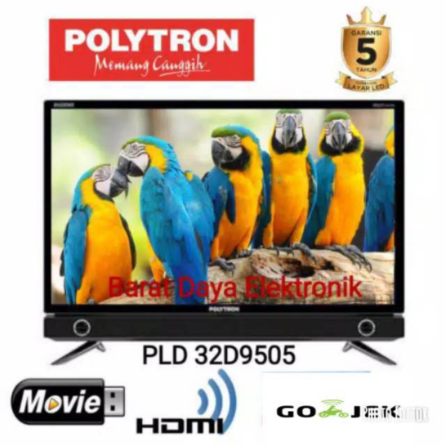 POLYTRON LED TV 32 Inch - PLD32D9505