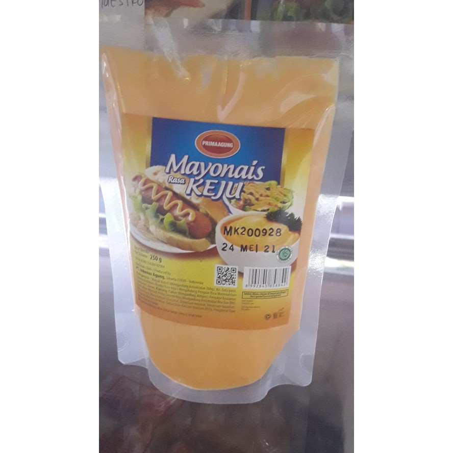 

Mayonais Keju PRIMA AGUNG Mayonaise Mayones Keju PRIMA AGUNG 1Kg 250Gr