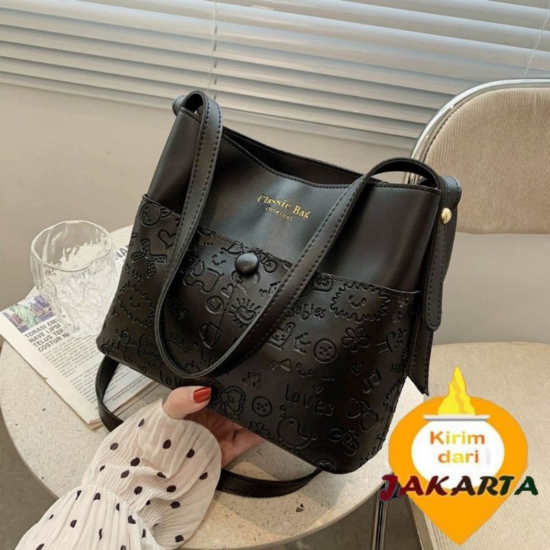 (2PC BISA IKG)GTBI99887069 New Arrival  !!!  Tas Selempang  Tas Wanita Import  Premium Terbaru