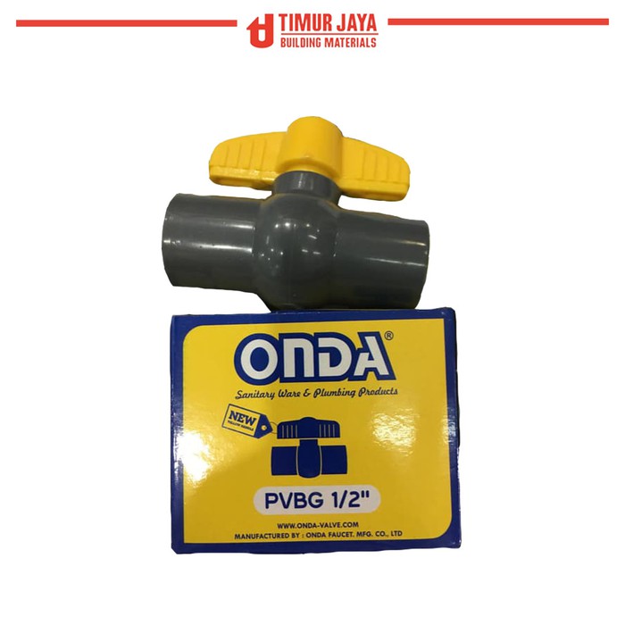 ballvalve onda 1/2 in ( stop kran onda pvc 1/2 in)