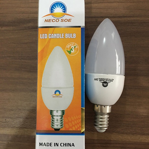 Lampu Lombok Warna Putih E14 LED Kenari Besar