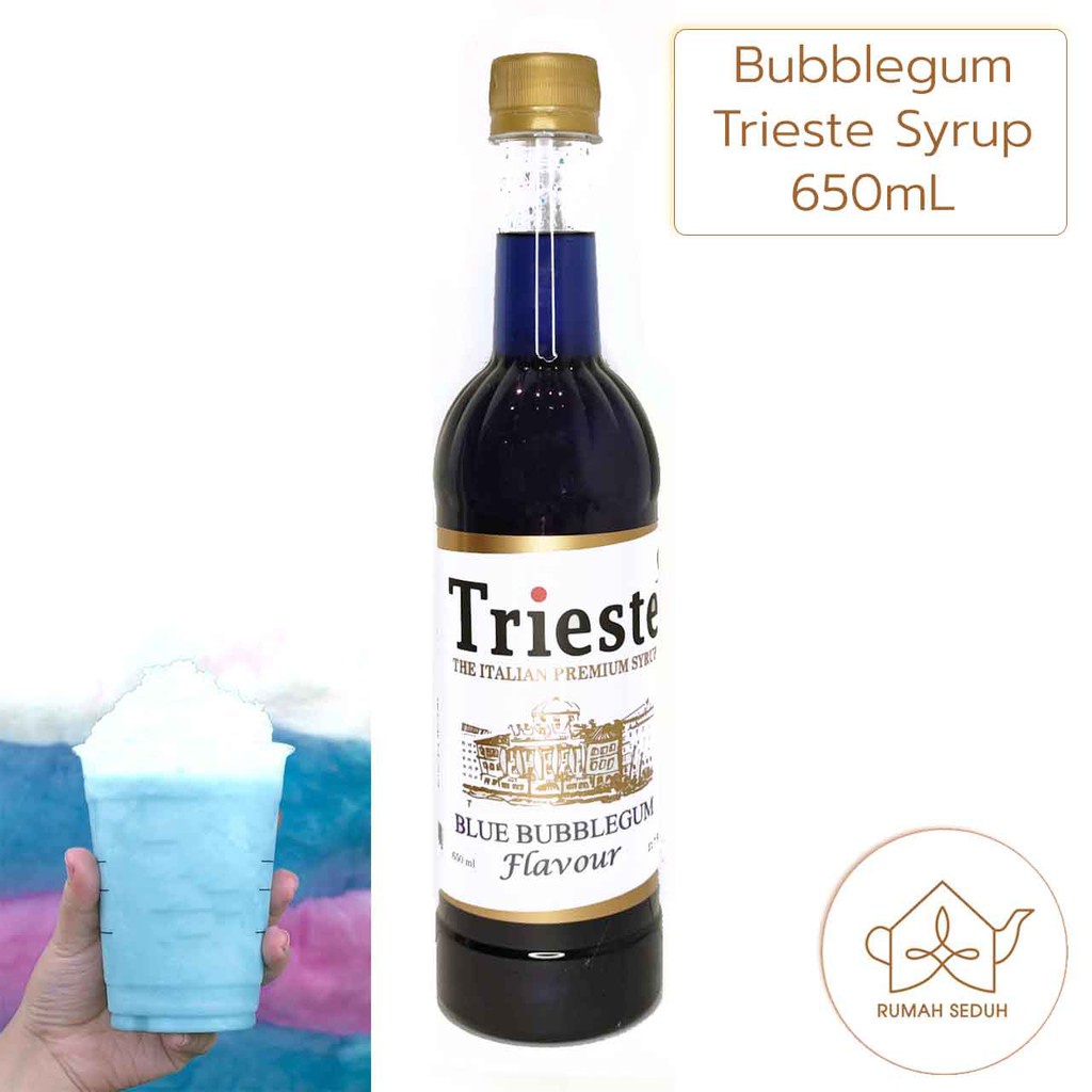

650 mL Sirup Bubble Gum Trieste - Trieste Italian Syrup Original