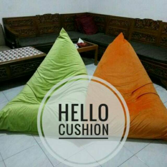 Cover Bean Bag Triangle Large Bludru Sofa Unik Cover Bean Bag Murah Cover Bean Bag Surabaya Shopee Indonesia