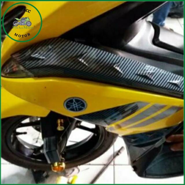 Cover list body depan carbon yamaha aerox 155