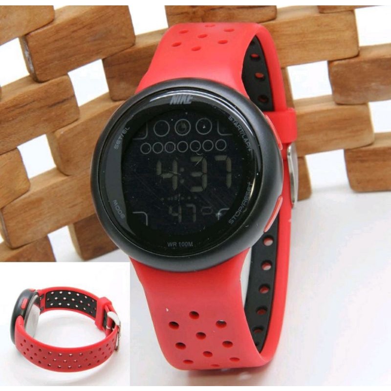 TRENDINGGGGGG!!!Jam Tangan Bulat Jam Tangan Digital Jam Tangan Rubber Anti Air Unisex Bisa COD