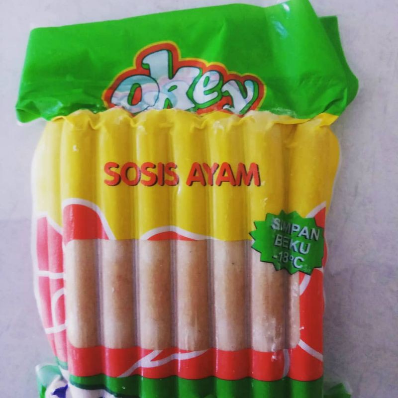 Jual Sosis Ayam Okey Gr Indonesia Shopee Indonesia