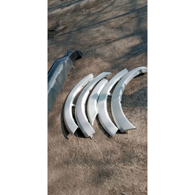 Over fender List fender Rush Terios 2016 2017 1set depan belakang full