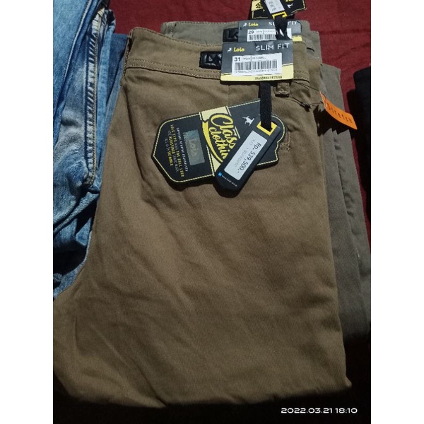 celana chinos lois original - celana lois murah - diskon celana casual lois original murah