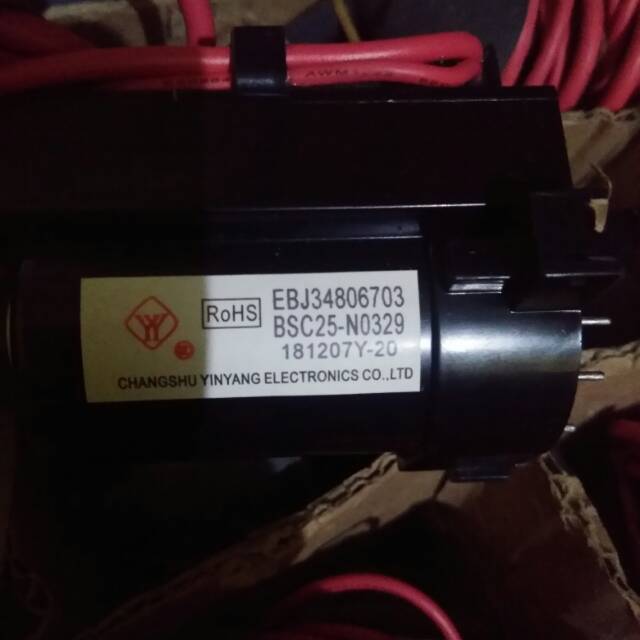 Flyback TV FBT TV LG Flat slim 21inc BSC25-N0329 EBJ34806703 Original
