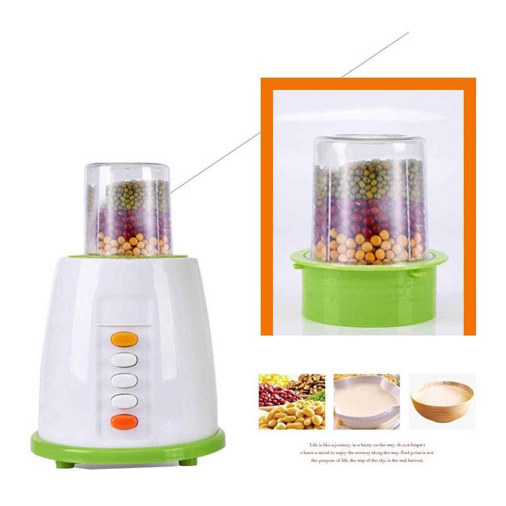 Blender Listrik 2 In 1 kapasitas tinggi Plastik Tahan Lama Jubake Blender Blender Buah Daging Sayur Dan Makanan Serbaguna