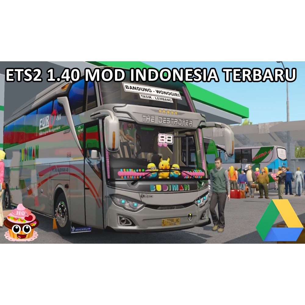 ETS 2 Bus Truk Indonesia FULL DLC Game Komputer Laptop