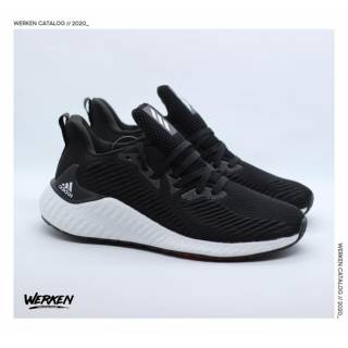 black adidas alphaboost