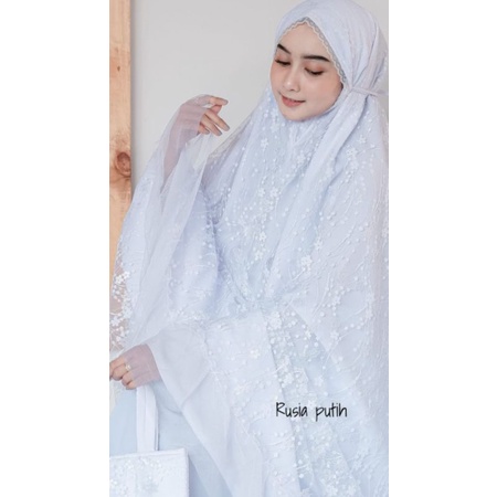 Mukena Rusia by Dalanova ~ Putih