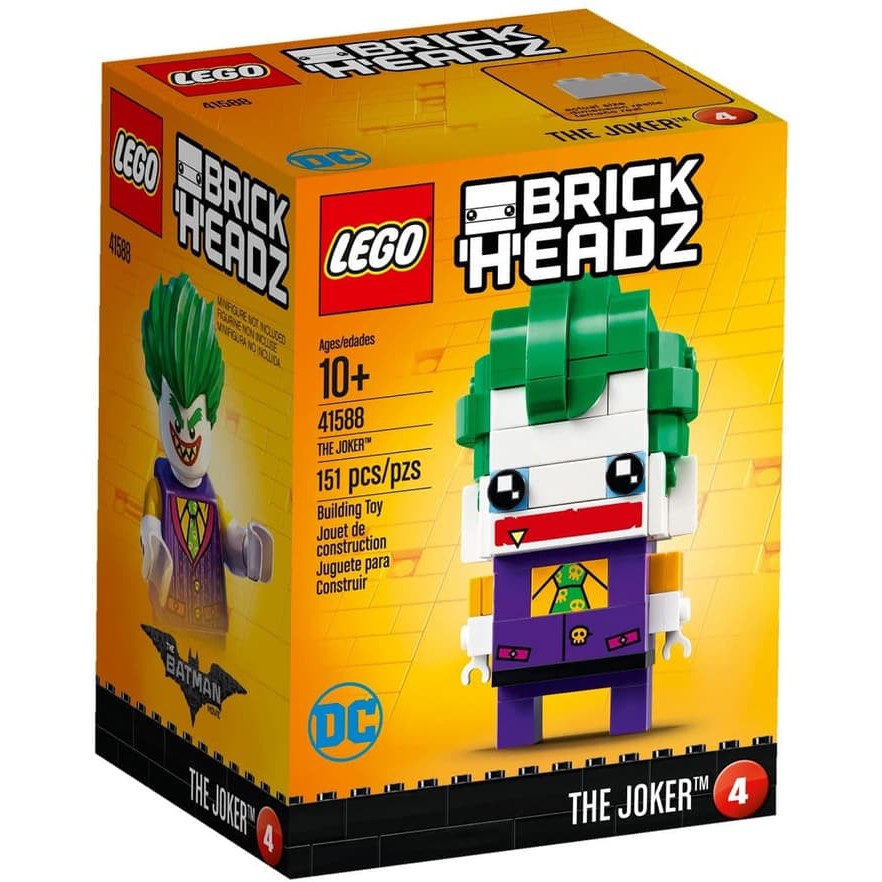mkmn-964 Lego Brickheadz 41588 Joker