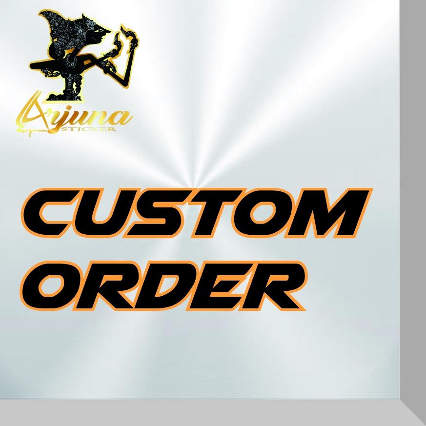 

ゃ Custom Stiker dan produk ﷼