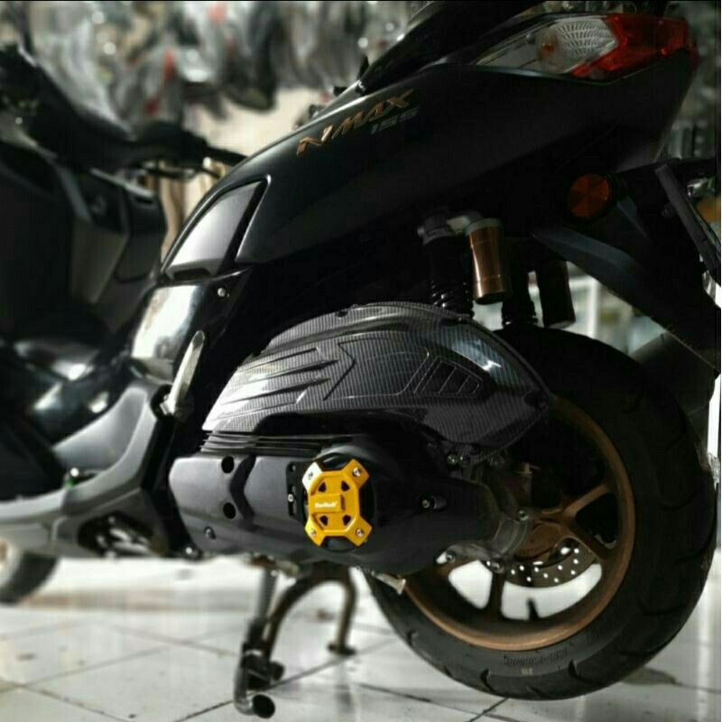 Cover Cvt Guard Cnc New Model Variasi Motor Yamaha Nmax New 2020 Tutup Pelindung Cvt Mesin Nmax New