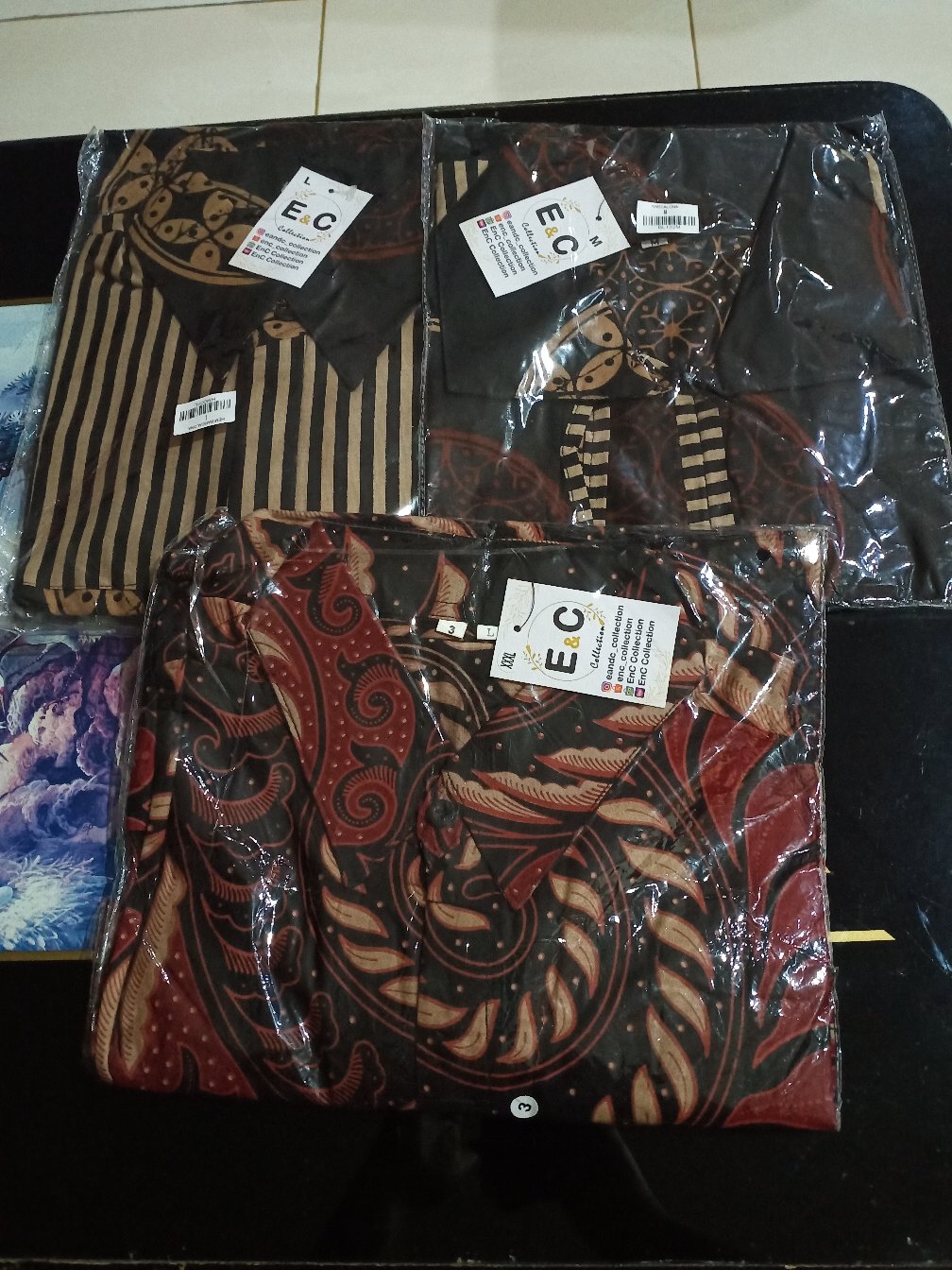 Batik Couple Anyaman Bola Coklat -  Atasan Batik Wanita – Hem Batik Pria - S-m-l-xl-xxl-3l-4l-5l