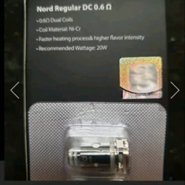 0.6 dc nord smok 1 coil original trinity rpm fetch