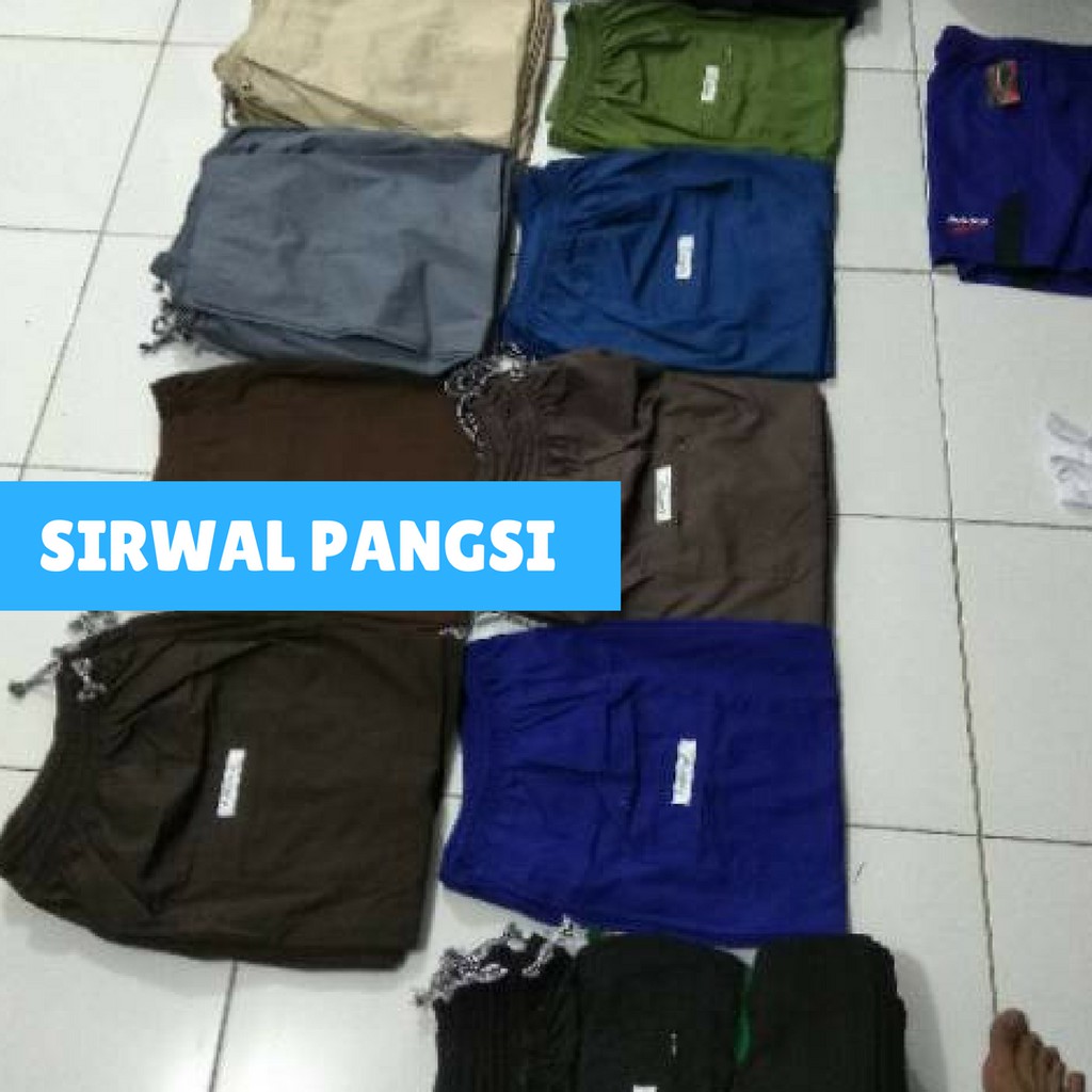 Celana panjang pria katun sirwal modern (PANGSI)