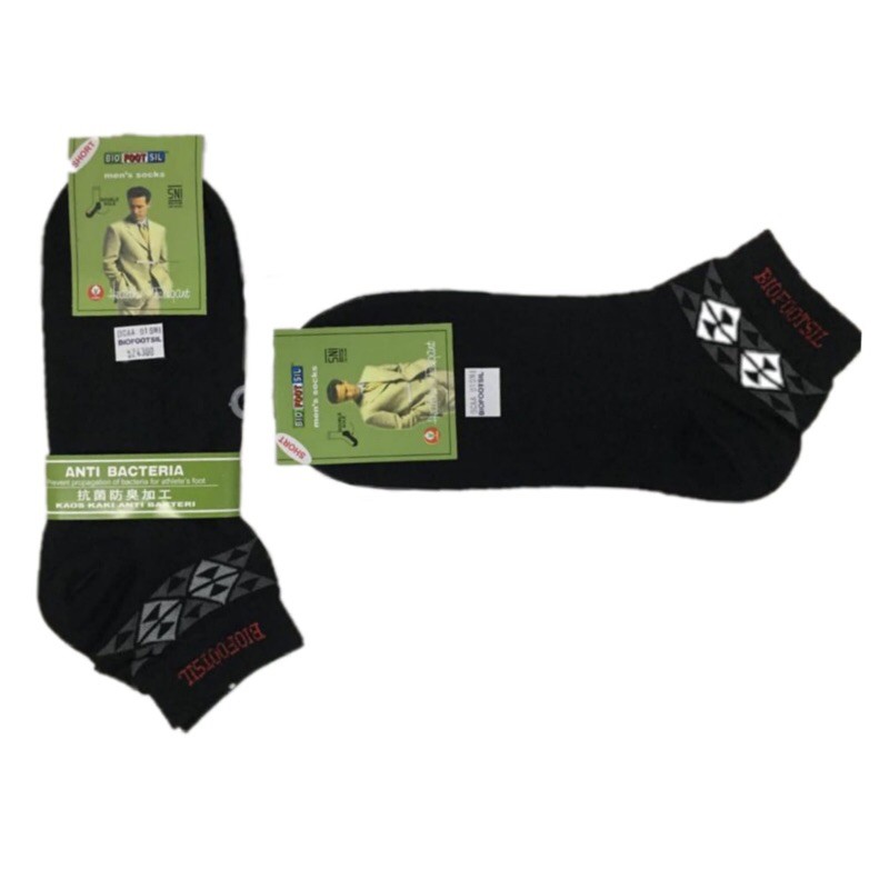 Kaos kaki Biofootsil Anti bakteria pendek