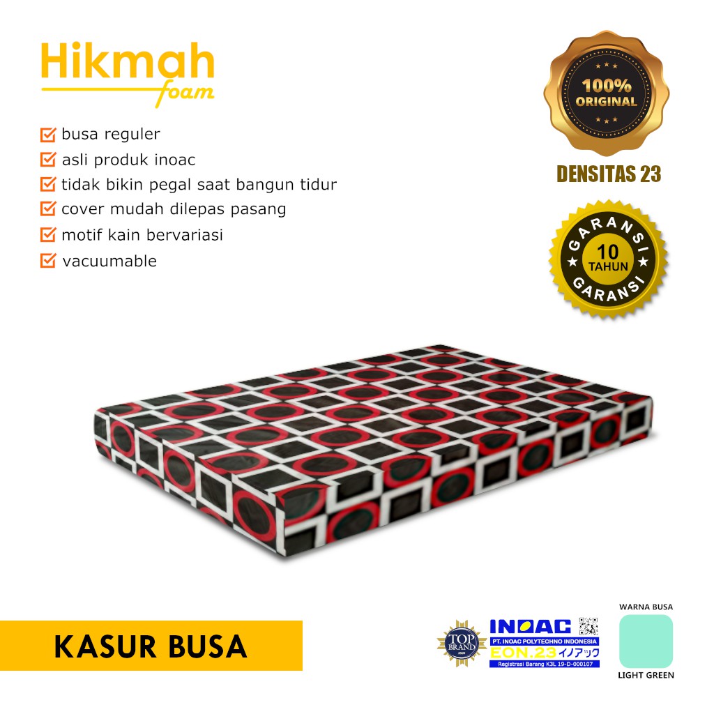 Kasur Busa Inoac EON LG D23 200x200x30 180x200x30 160x200x30 145x200x30 120x200x30 100x200x30