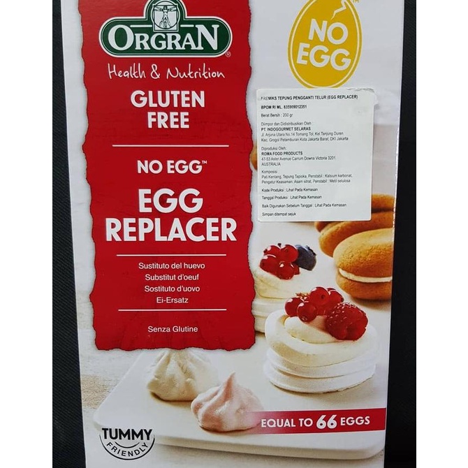 

BISA COD Orgran No Egg / Egg Replacer