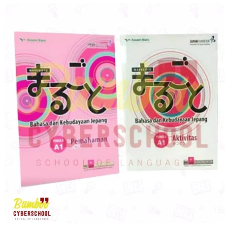 Buku Bahasa Jepang Marugoto A1 A2 Grosir