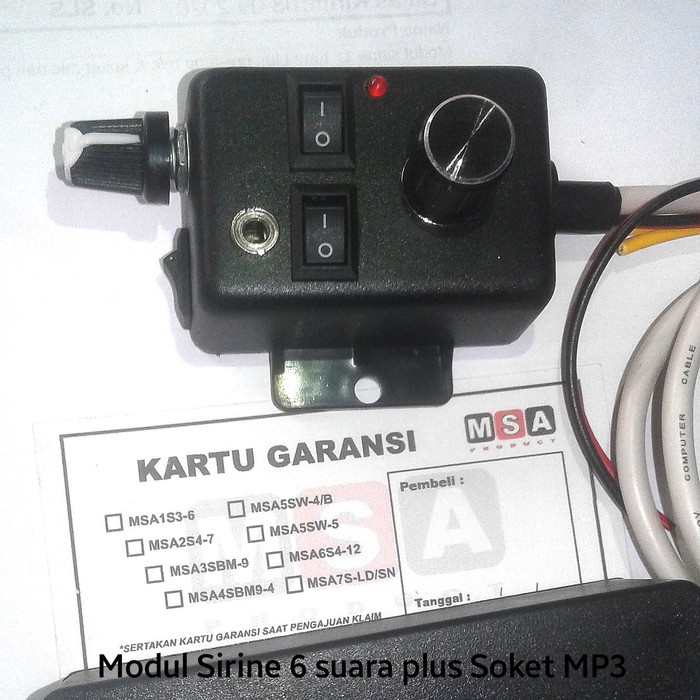 Modul Sirine Patwal 6 suara