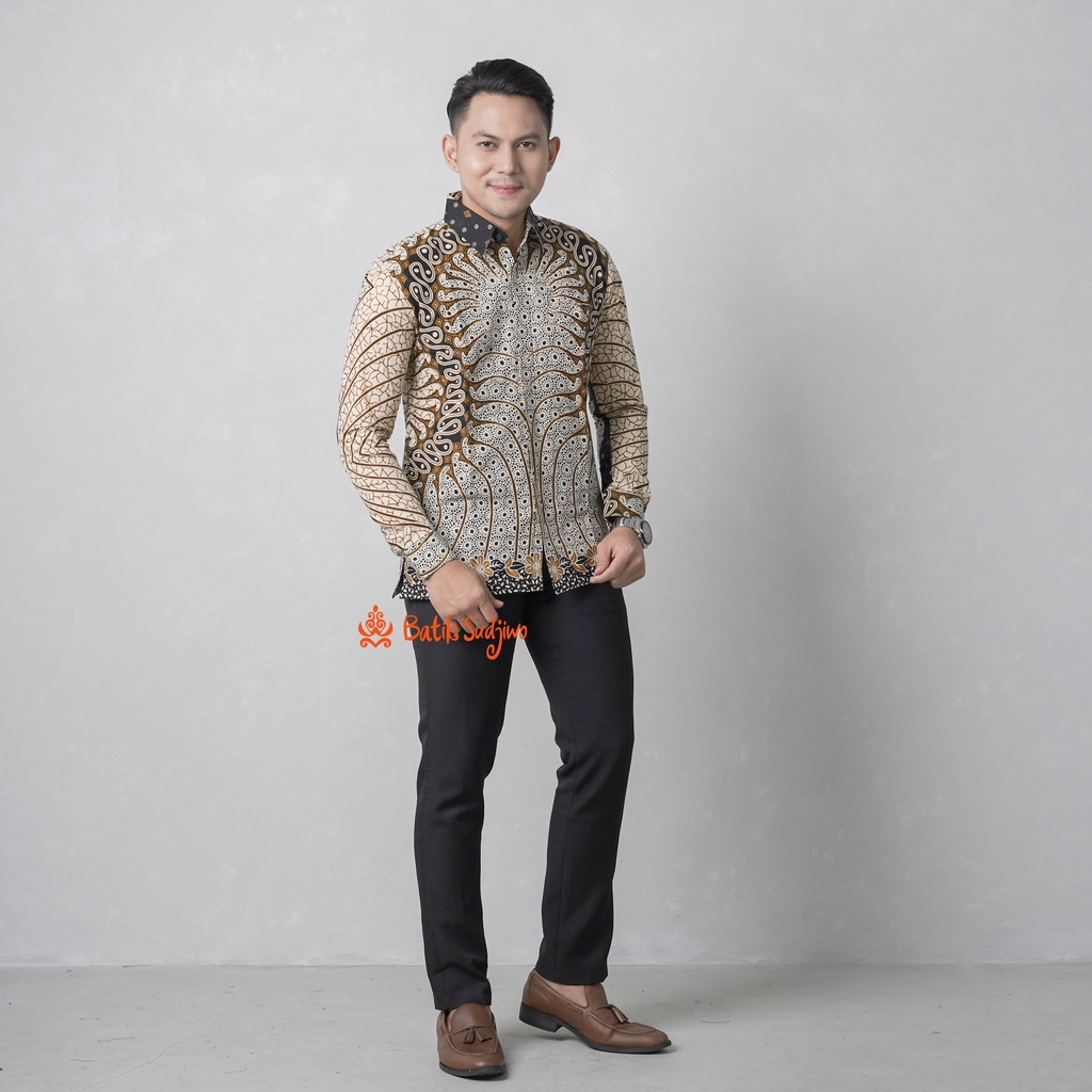 Atasan Kemeja Batik Pria Regular 1031