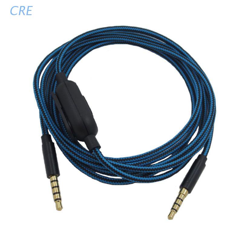 Cre Kabel Audio Headphone Portable Untuk Logitech Astro A10 A40 A30