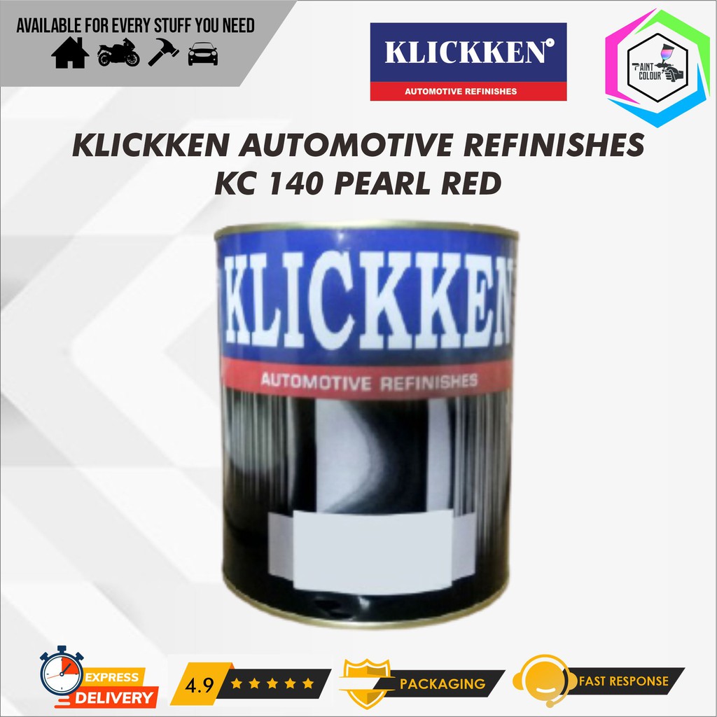 Cat Duco Cat Klickken Automotive Refinishes - KC 140 Pearl Red