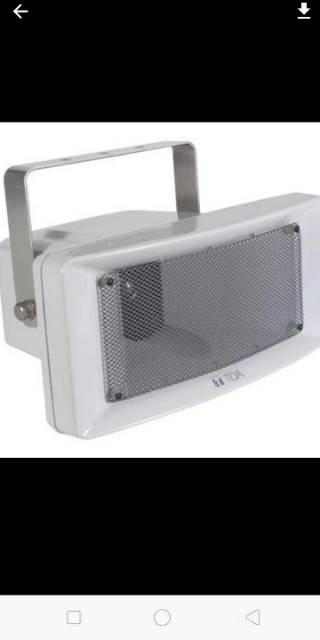 Toa ZS-154 wide horn speaker putih