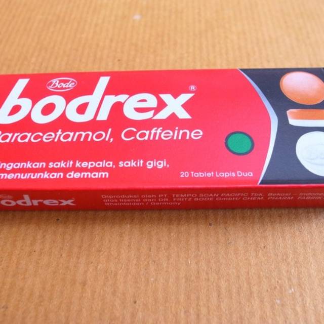 

Bodrex merah perkotak kecil