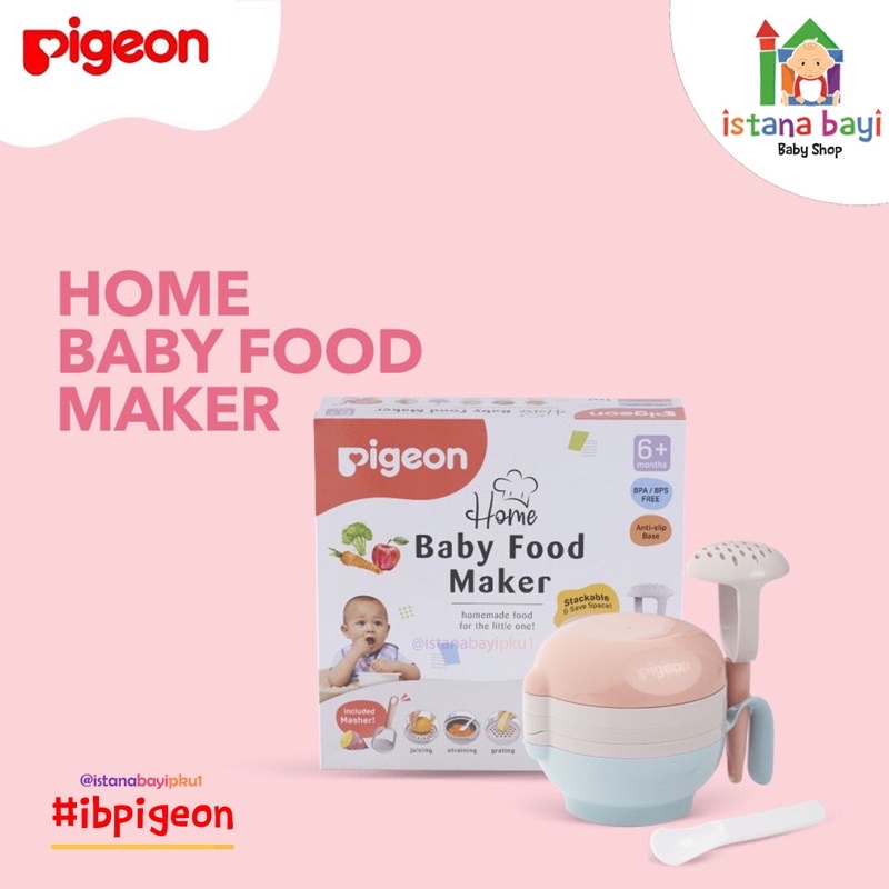 Pigeon Home Baby Food Maker - Peralatan MPASI bayi