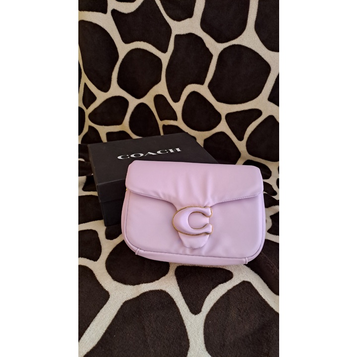 FD007_TCP Tas Pillow Purple/Lilac Coach Import FREE BOX