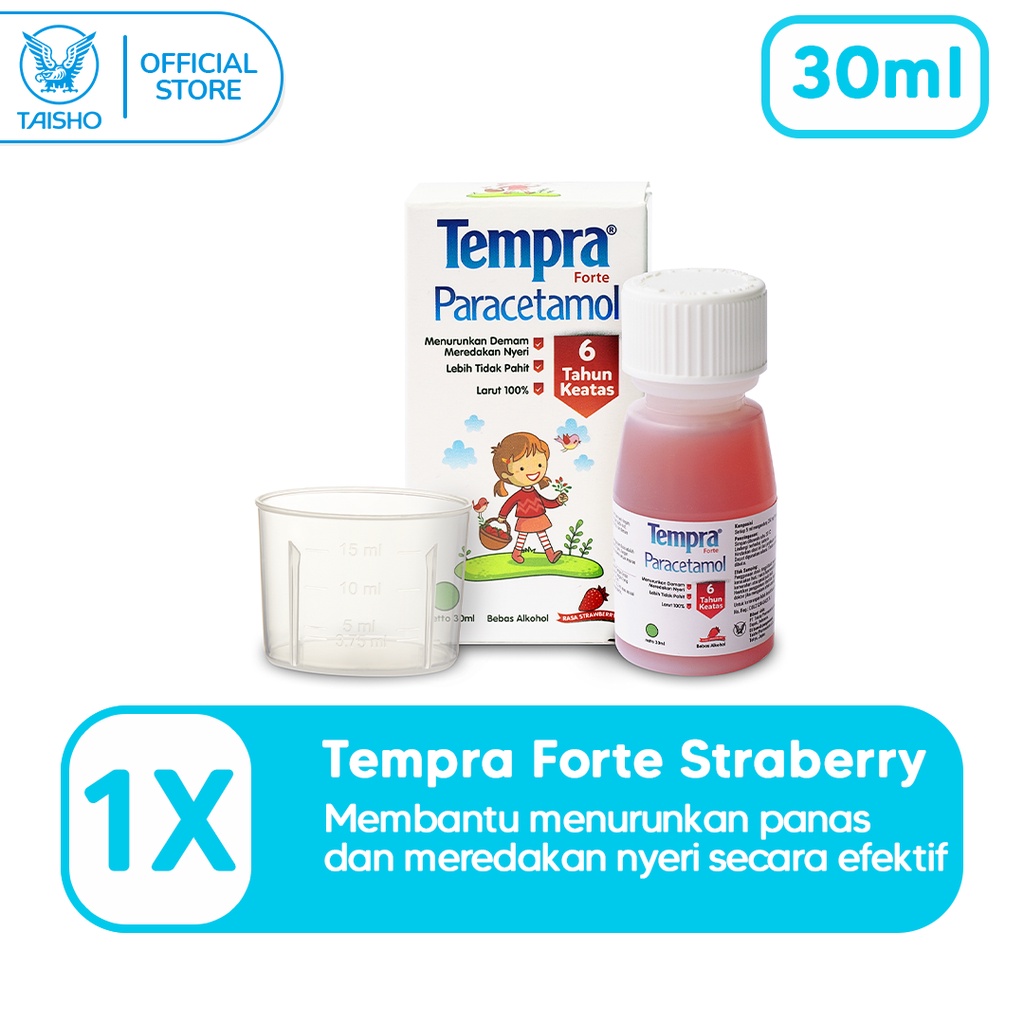 Tempra Forte Paracetamol Anak Rasa Strawberry 30ml