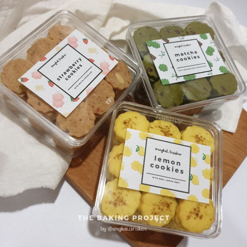 

Cookies Lemon/Matcha/Strawberry 210-240g