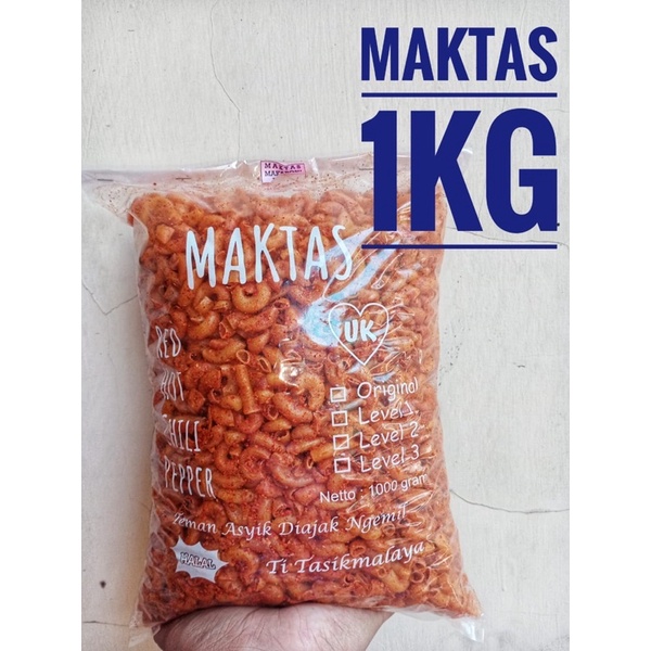 

Paket Reseller Maktas 1kg (1000gram) isi 5 pcs